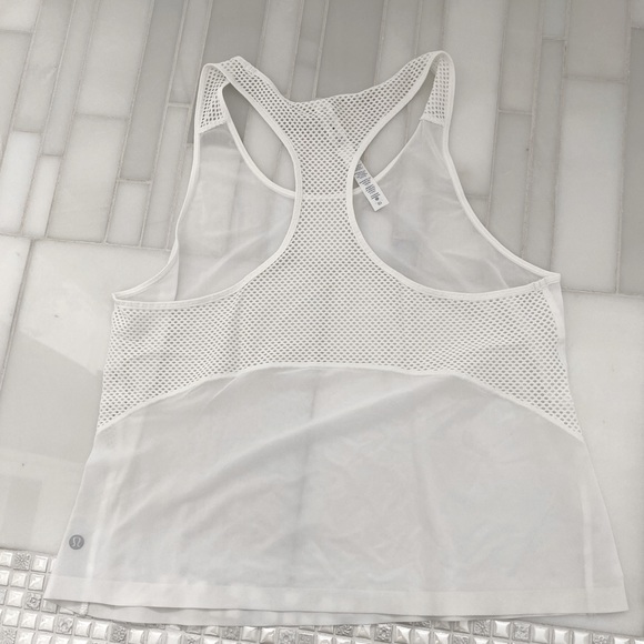 Lululemon Mesh Detail Athletic Tank - Picture 2 of 2